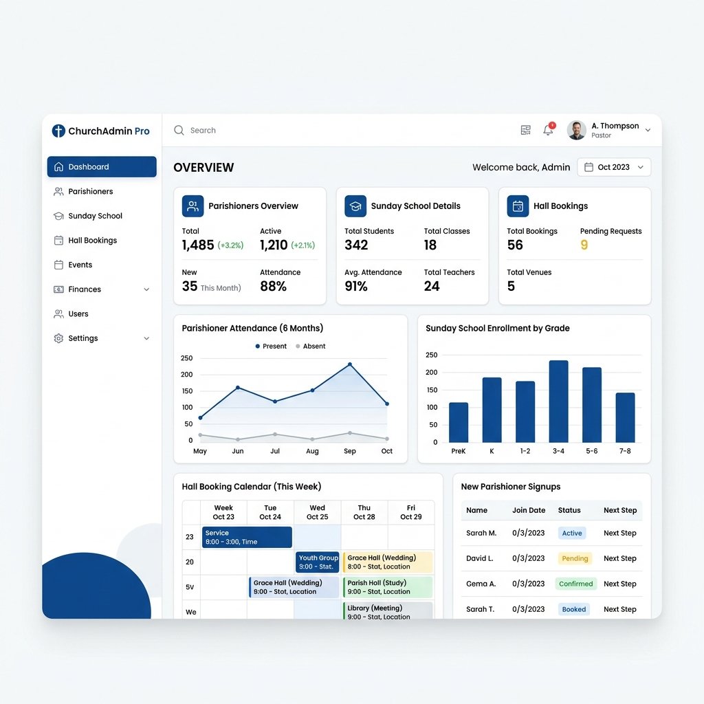 Ecclesia Church Administration ERP