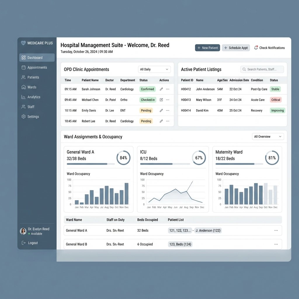 MedLife Hospital Management System