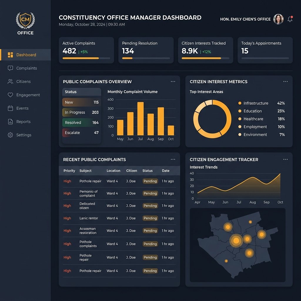 Neta Office & Constituency Portal